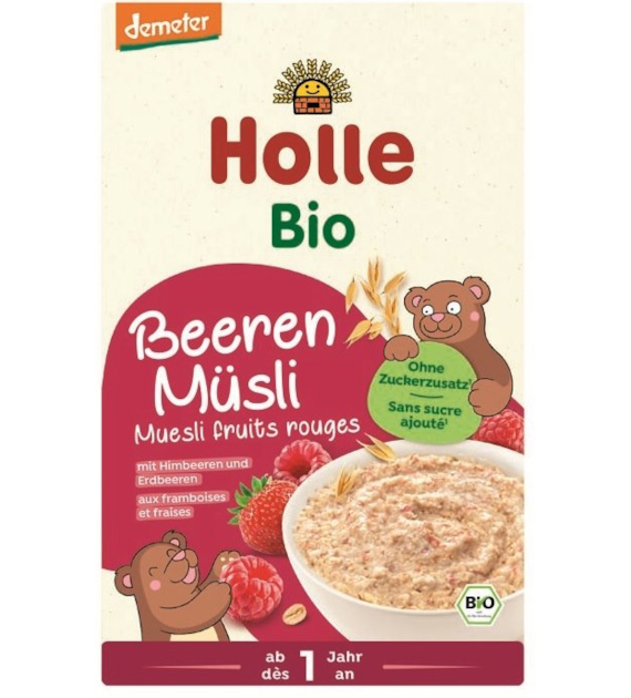 Kaszka musli malina-truskawka, bezmleczna po 12 miesiącu życia BIO 200 g