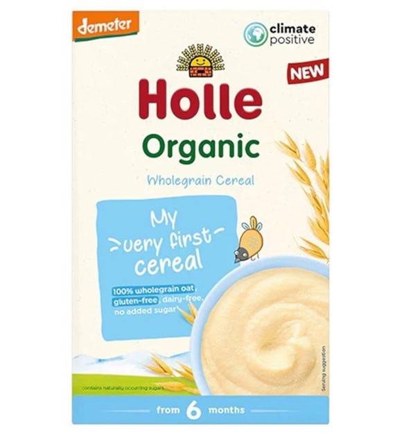 Bezglutenowa kaszka pełnoziarnista owsiana, bezmleczna powyżej 6 m-ca życia BIO 250 g