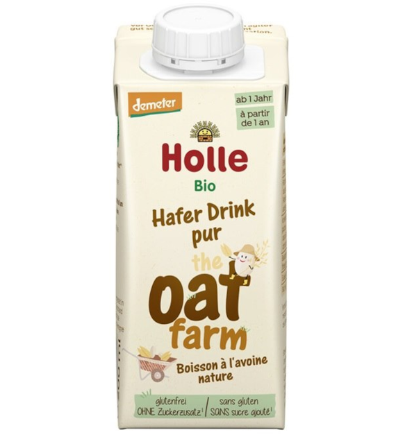Napój owsiany pełnoziarnisty, bezglutenowy powyżej 12 miesiąca życia /demeter BIO 200 ml