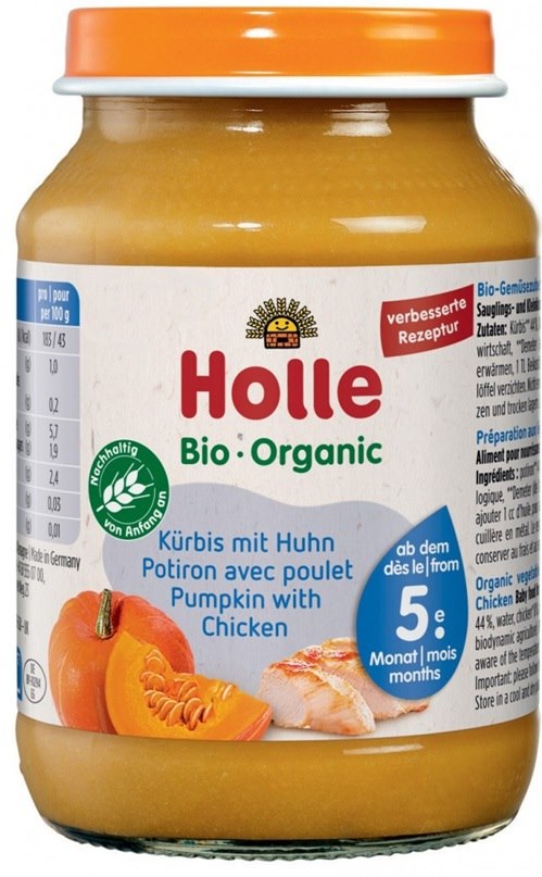 Obiadek dynia z kurczakiem powyżej 5 miesiąca życia BIO 190 g