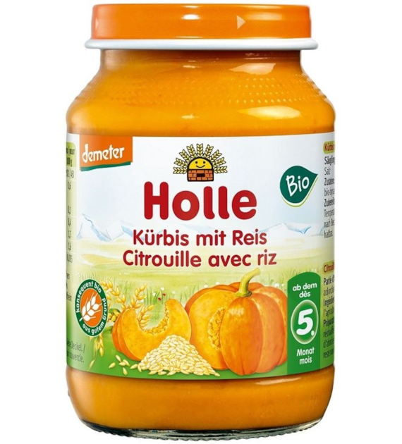 Słoiczek dynia z ryżem od 5 m-ca BIO 190 g