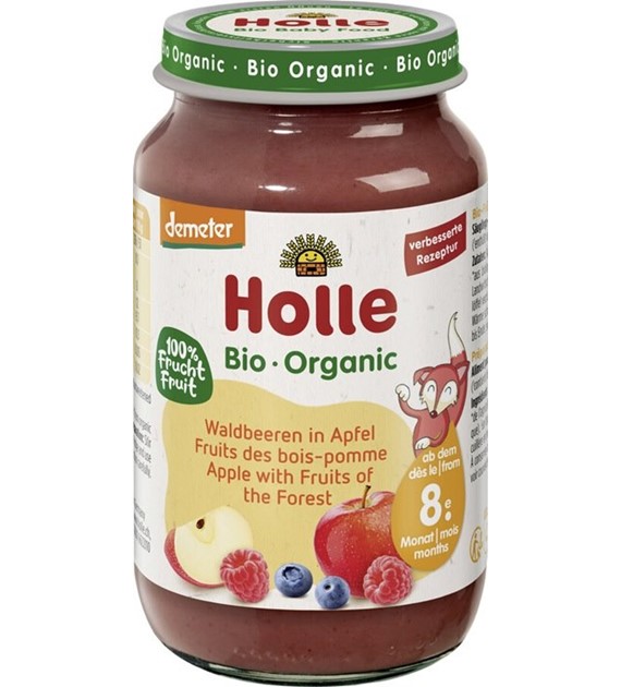 Słoiczek jabłko-owoce leśne od 8 m-ca BIO 220 g