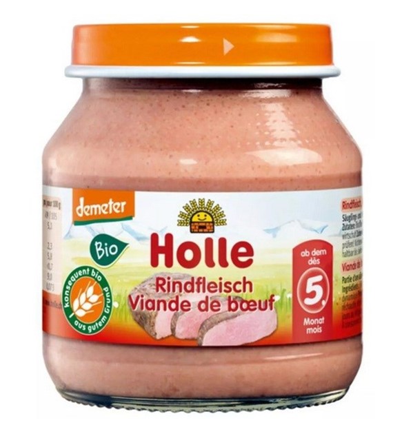 Słoiczek wołowina od 4 m-ca BIO 125 g