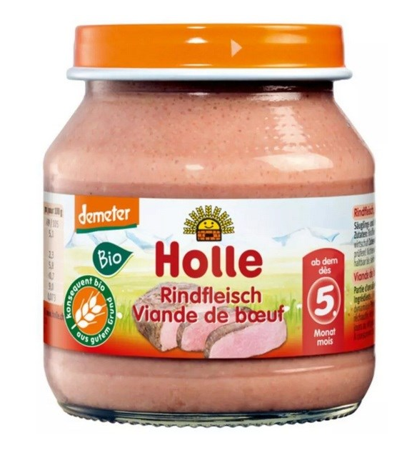 Słoiczek wołowina od 5 m-ca BIO 125 g