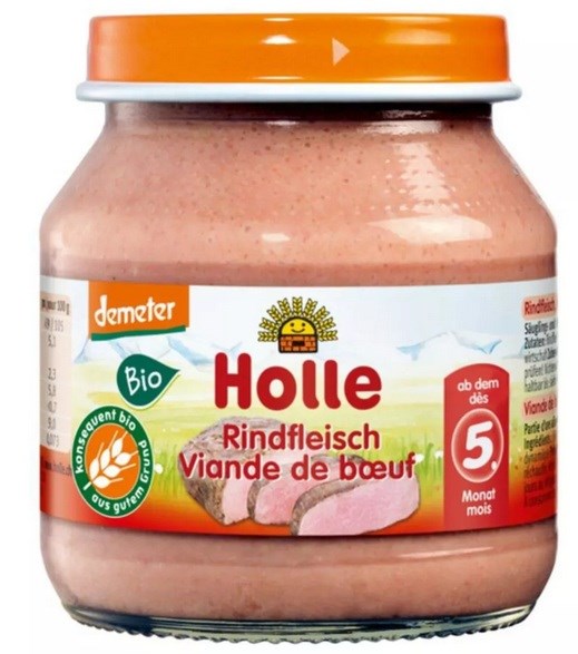 Słoiczek wołowina od 4 m-ca BIO 125 g