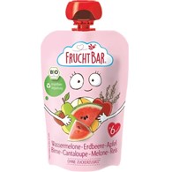 Mus arbuz, truskawka, jabłko, gruszka, melon, ryż BIO 100 g