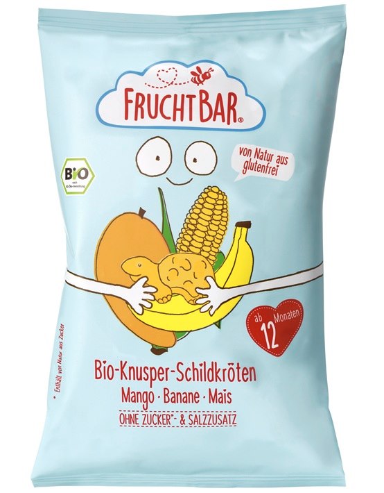 Chrupki kukurydziane, mangowo-bananowe, powyżej 12 miesięcy BIO 30 g