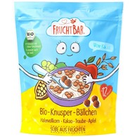 Śniadaniowe chrupki owsiane pełnoziarniste kakaowe po 12 miesiącu BIO 125 g