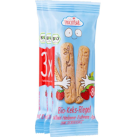 Ciasteczka orkiszowo-pszenne malina, truskawka, jabłko powyżej 8 miesięcy BIO 3 x 30 g