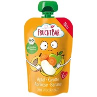 Mus jabłko, marchew, morela, banan powyżej 6 miesięcy BIO 100 g