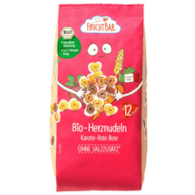 Makaron serduszka z pszenicy durum z marchewką, burakiem i pomidorami po 12 miesiącu BIO 300 g
