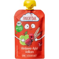 Mus malina, jabłko, zboża BIO 100 g