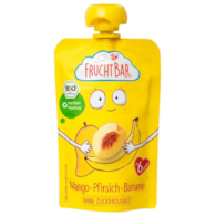 Mus mango, brzoskwinia, banan BIO 100 g