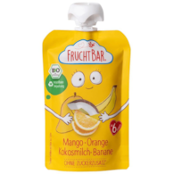 Mus mango, pomarańcz, mleko kokosowe, banan BIO 100 g