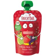 Mus truskawka, gruszka, winogrono, banan, owies BIO 100 g