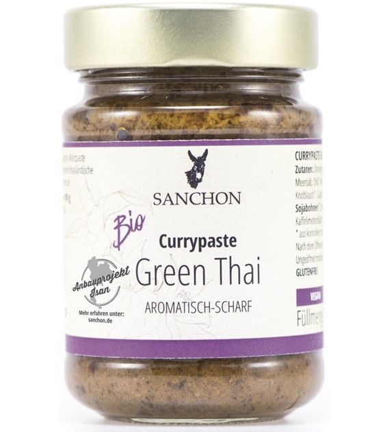 Pasta curry green thai BIO 190 g