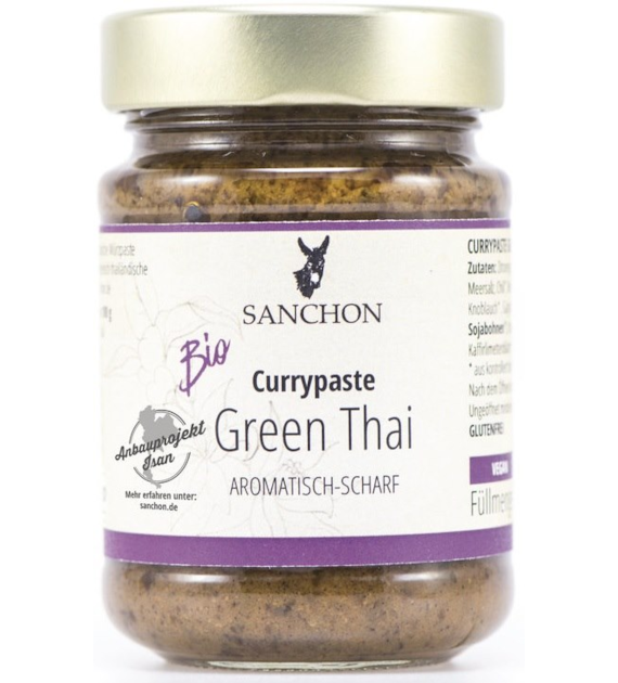 Pasta curry green thai BIO 190 g