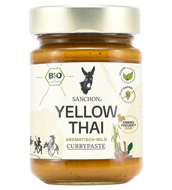 Pasta curry yellow thai BIO 190 g