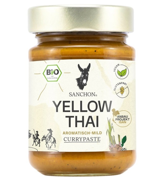 Pasta curry yellow thai BIO 190 g