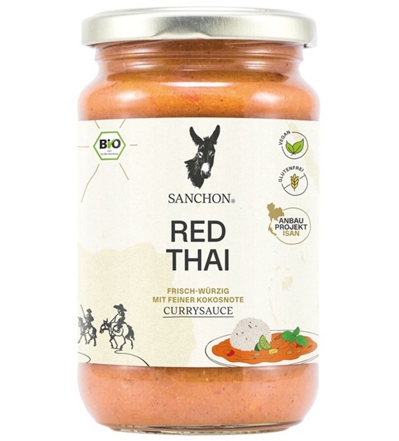 Sos curry red thai BIO 320 ml