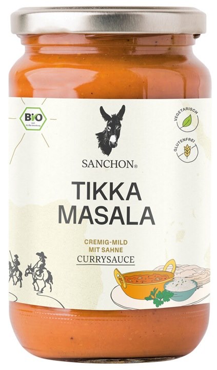 Sos curry tikka masala BIO 320 ml