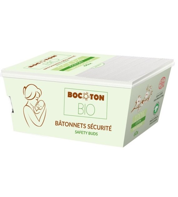 Patyczki higieniczne dla dzieci i niemowląt 60szt BIO