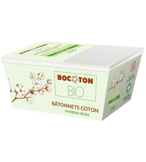 Patyczki kosmetyczne 200szt BIO