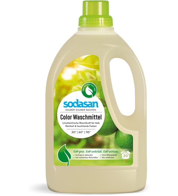 Płyn do prania, uniwersalny kolor limonka BIO 1.5 l
