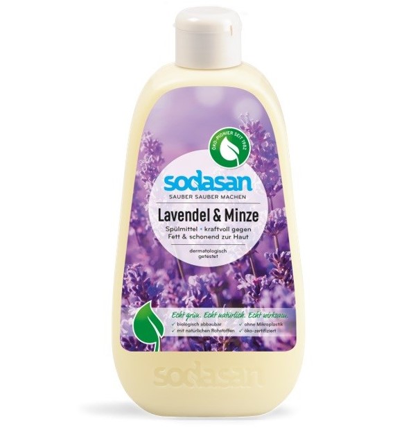 Płyn do zmywania naczyń lawenda-mięta BIO 500 ml