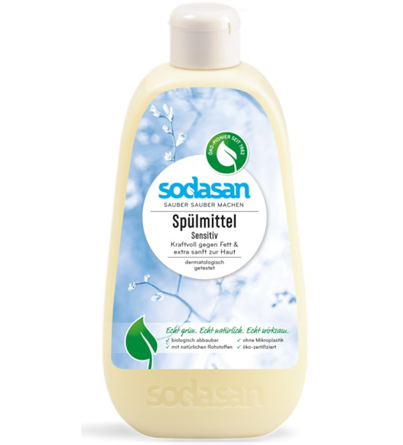 Płyn do zmywania naczyń sensitive z aloesem BIO 500 ml