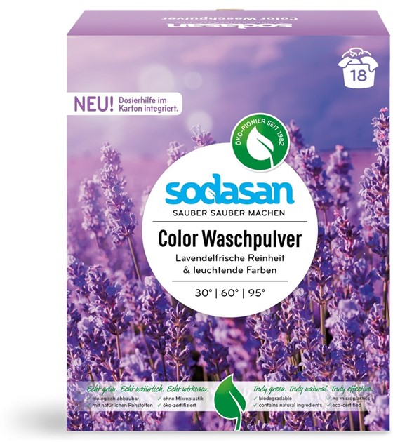 Proszek do prania, uniwersalny kolor lawendowy BIO 5 kg