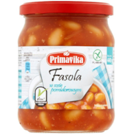 Fasola w sosie pomidorowym 440 g
