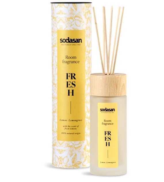 Odświeżacz powietrza cytrynowy z patyczkami BIO 200 ml