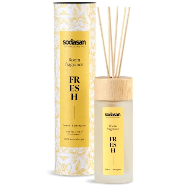 Odświeżacz powietrza cytrynowy z patyczkami BIO 200 ml