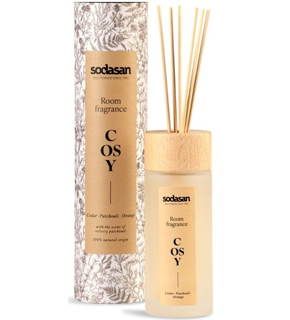 Odświeżacz powietrza sandałowy z patyczkami BIO 200 ml