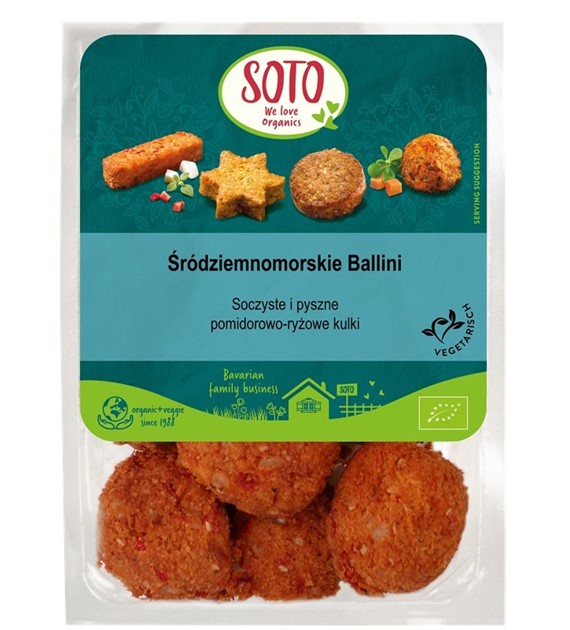 Śródziemnomorskie ballini BIO 250 g