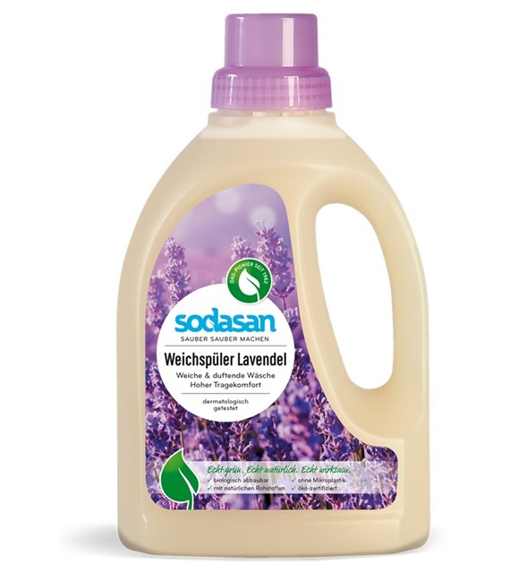 Płyn do płukania tkanin lawenda BIO 750 ml