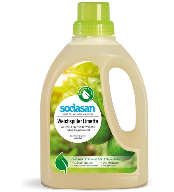 Płyn do płukania tkanin limonka BIO 750 ml