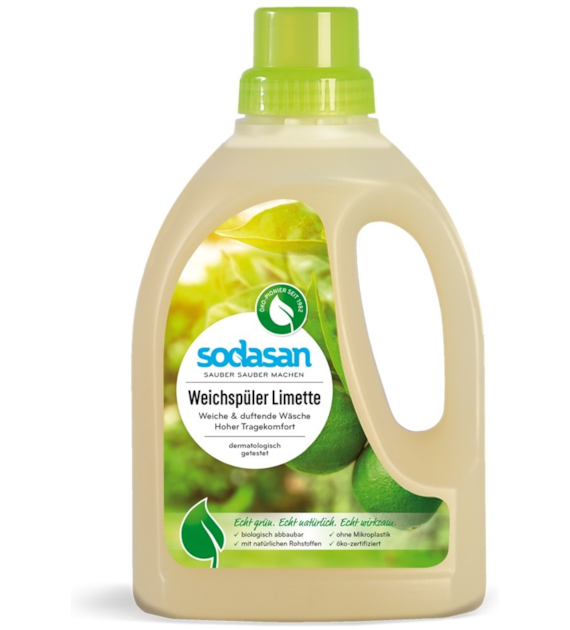 Płyn do płukania tkanin limonka BIO 750 ml