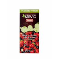 Czekolada gorzka z owocami leśnymi B/C  BEZG. 125 g