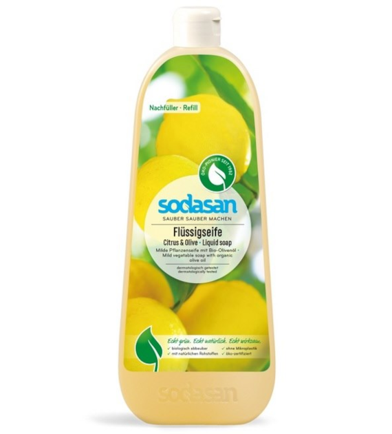 Mydło w płynie cytrusowo - oliwkowe BIO 1000 ml