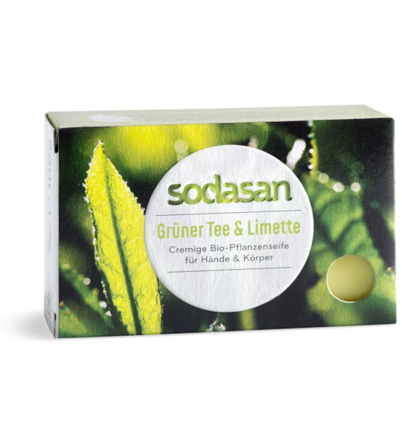 Mydło w kostce zielona herbata & limonka BIO 100 g