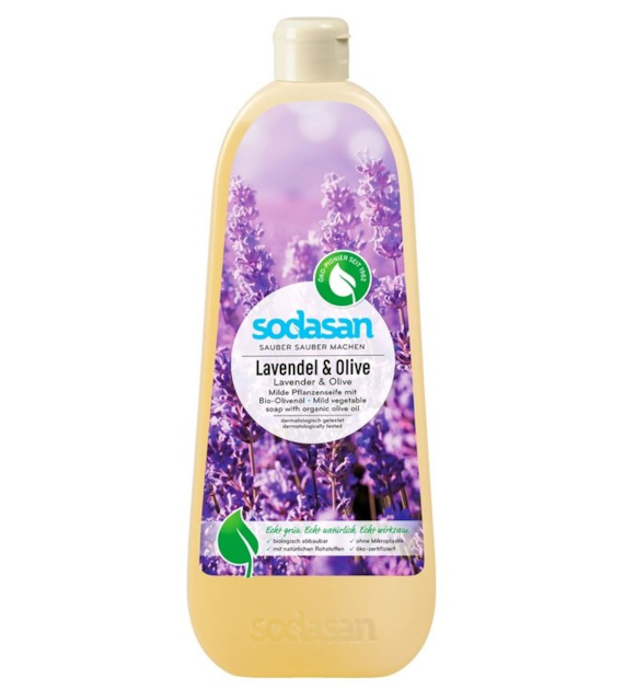 Mydło w płynie lawendowo - oliwkowe BIO 1000 ml