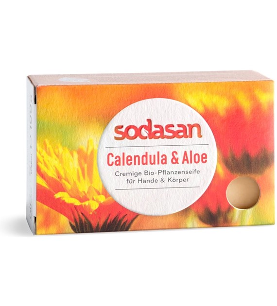 Mydło w kostce nagietek & aloes BIO 100 g