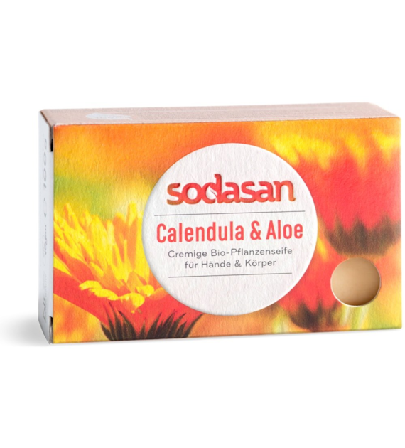 Mydło w kostce nagietek & aloes BIO 100 g