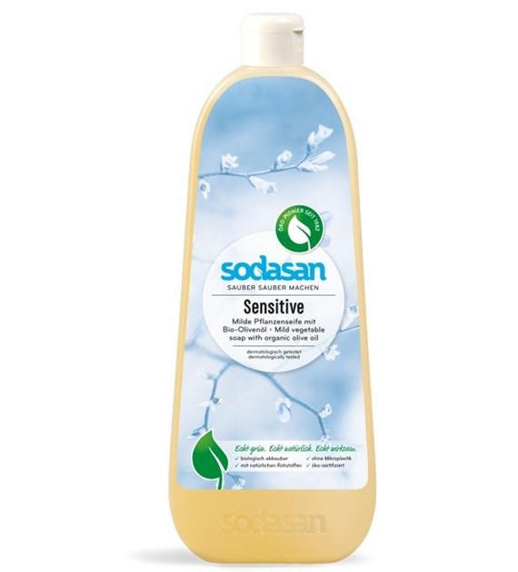 Mydło w płynie oliwkowe sensitive BIO 1000 ml