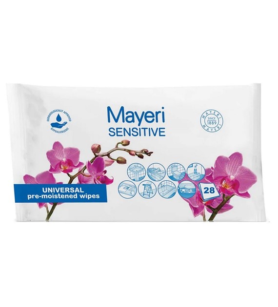 Uniwersalne chusteczki nawilżone do czyszczenia 28szt