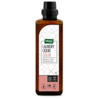 Płyn do prania z wodą miętową color , rabarbar-jabłko, wegański, certyfikowany ecolabel 1 l