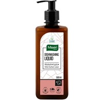 Płyn do mycia naczyń z wodą miętową , rabarbar-jabłko, wegański, certyfikowany ecolabel 500 ml