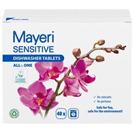 Tabletki do zmywarki sensitive all-in-one 40szt